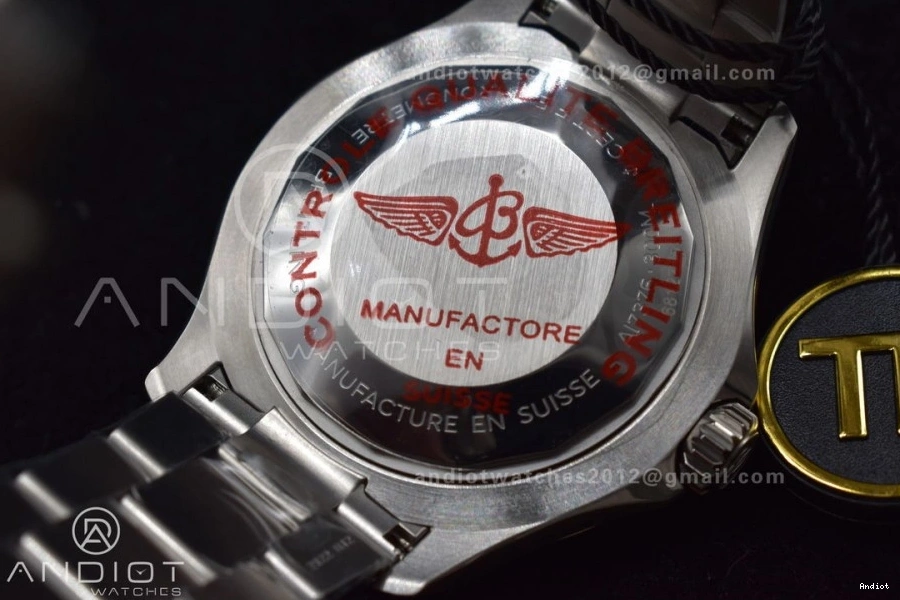 A 44 on TF Best White Black Automatic SunProtective Bracelet SS SuperOcean 475 Dial 1:1 Edition 0710
